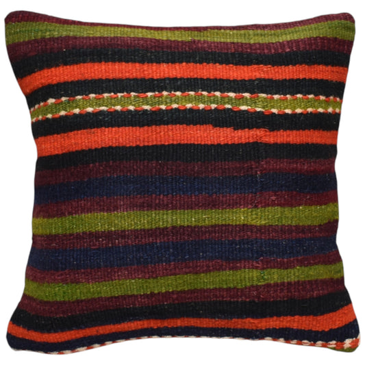 Kilim Antik El Dokuma Dekoratif Kilim Kırlent Yastık Kılıfı 1263 - Yeni - Çok Renkli