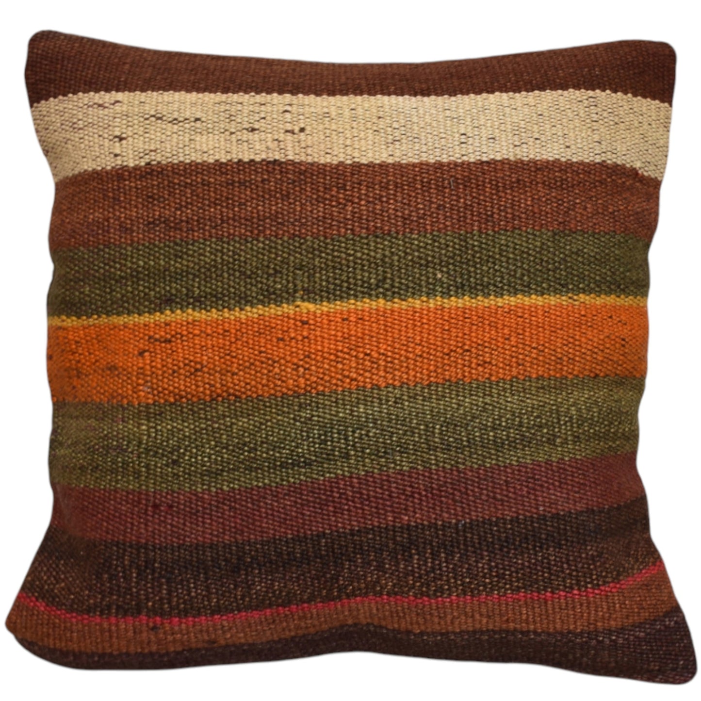 Kilim Antik El Dokuma Dekoratif Kilim Kırlent Yastık Kılıfı 1264 - Yeni - Çok Renkli