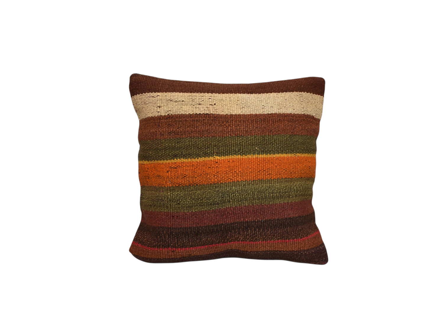 Kilim Antik El Dokuma Dekoratif Kilim Kırlent Yastık Kılıfı 1264 - Yeni - Çok Renkli