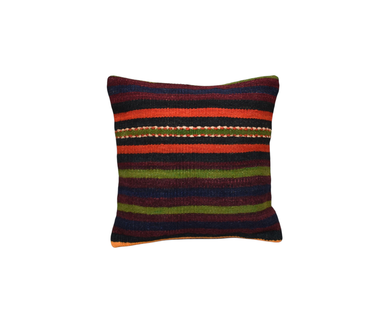Kilim Antik El Dokuma Dekoratif Kilim Kırlent Yastık Kılıfı 1268 - Yeni - Çok Renkli