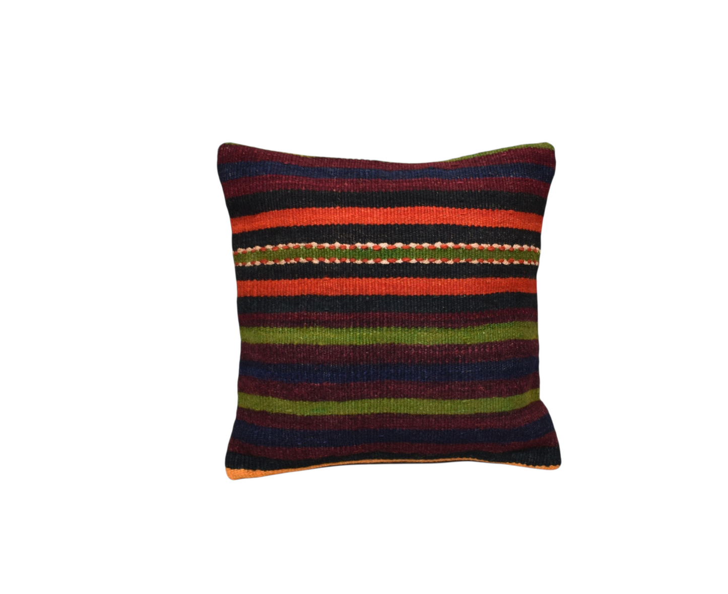 Kilim Antik El Dokuma Dekoratif Kilim Kırlent Yastık Kılıfı 1268 - Yeni - Çok Renkli