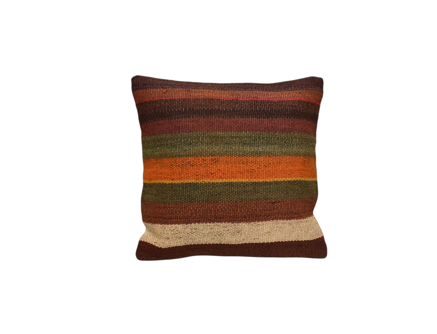 Kilim Antik El Dokuma Dekoratif Kilim Kırlent Yastık Kılıfı 1272 - Yeni - Çok Renkli