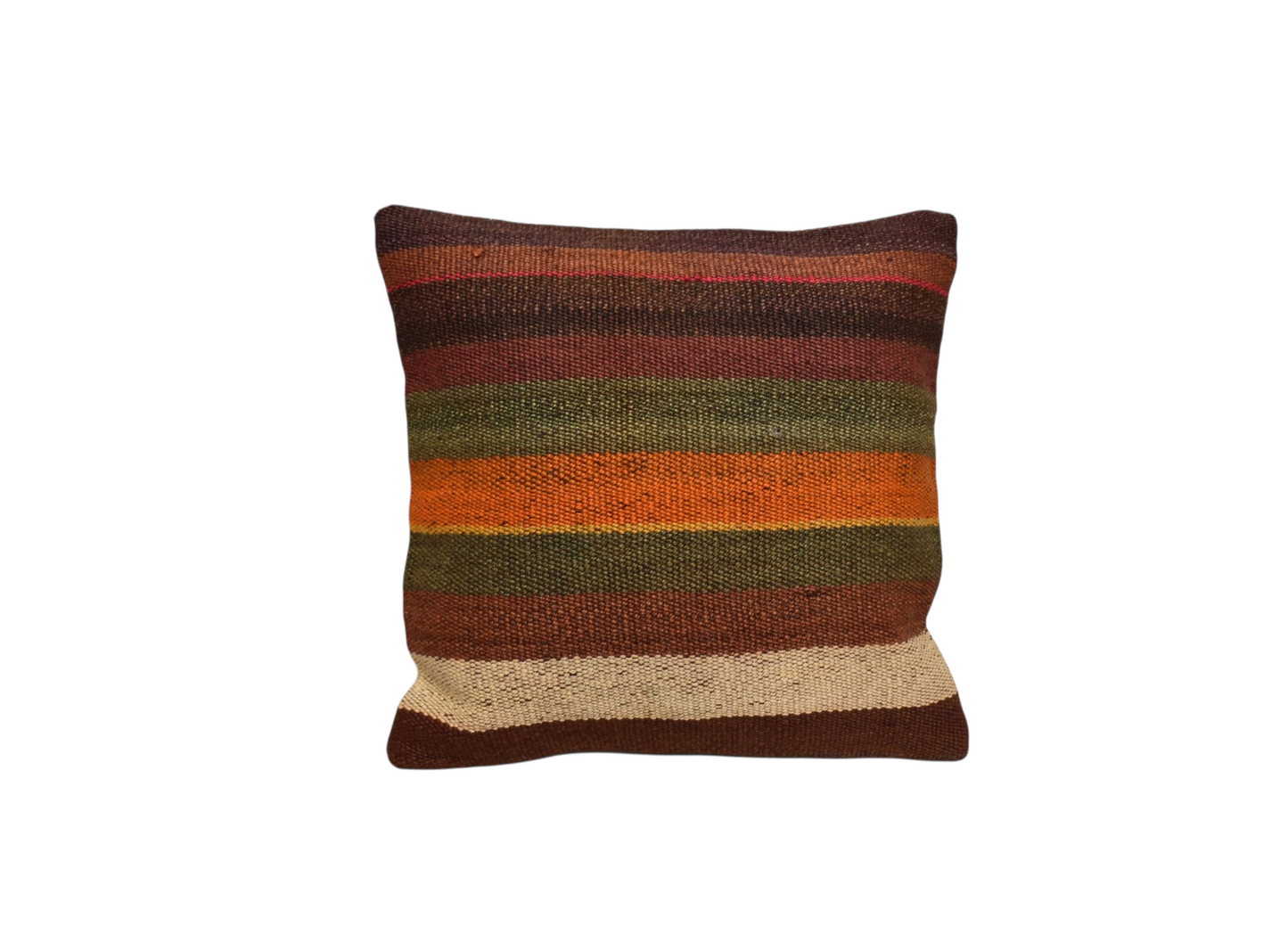 Kilim Antik El Dokuma Dekoratif Kilim Kırlent Yastık Kılıfı 1272 - Yeni - Çok Renkli