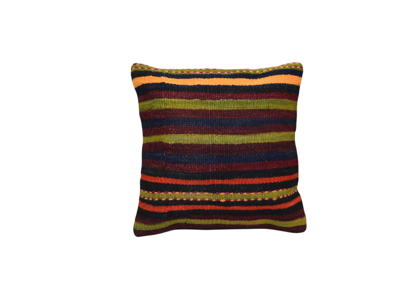 Kilim Antik El Dokuma Dekoratif Kilim Kırlent Yastık Kılıfı 1274 - Yeni - Çok Renkli