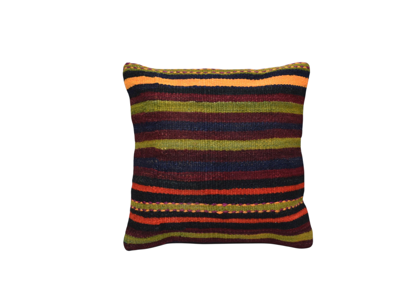 Kilim Antik El Dokuma Dekoratif Kilim Kırlent Yastık Kılıfı 1274 - Yeni - Çok Renkli