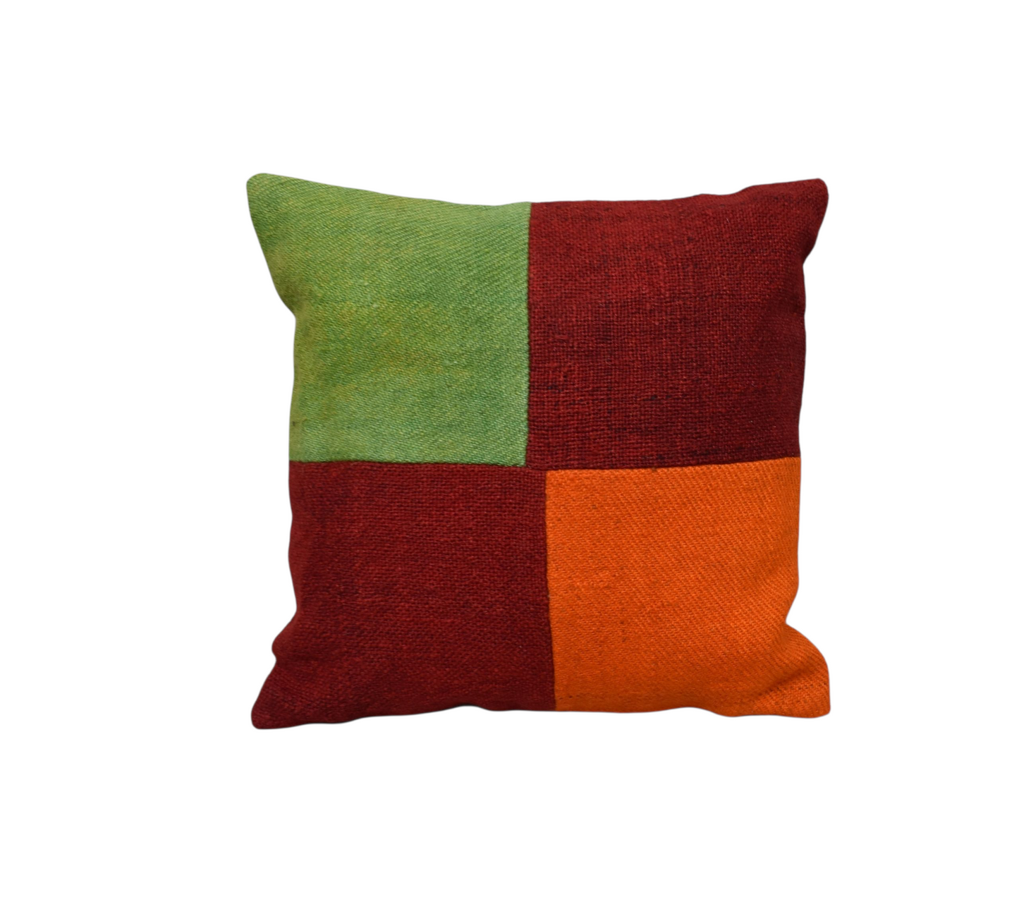 Kilim Antik El Dokuma Patchwork Kırkyama Dekoratif Kilim Kırlent Yastık Kılıfı 1276 - Yeni - Çok Renkli