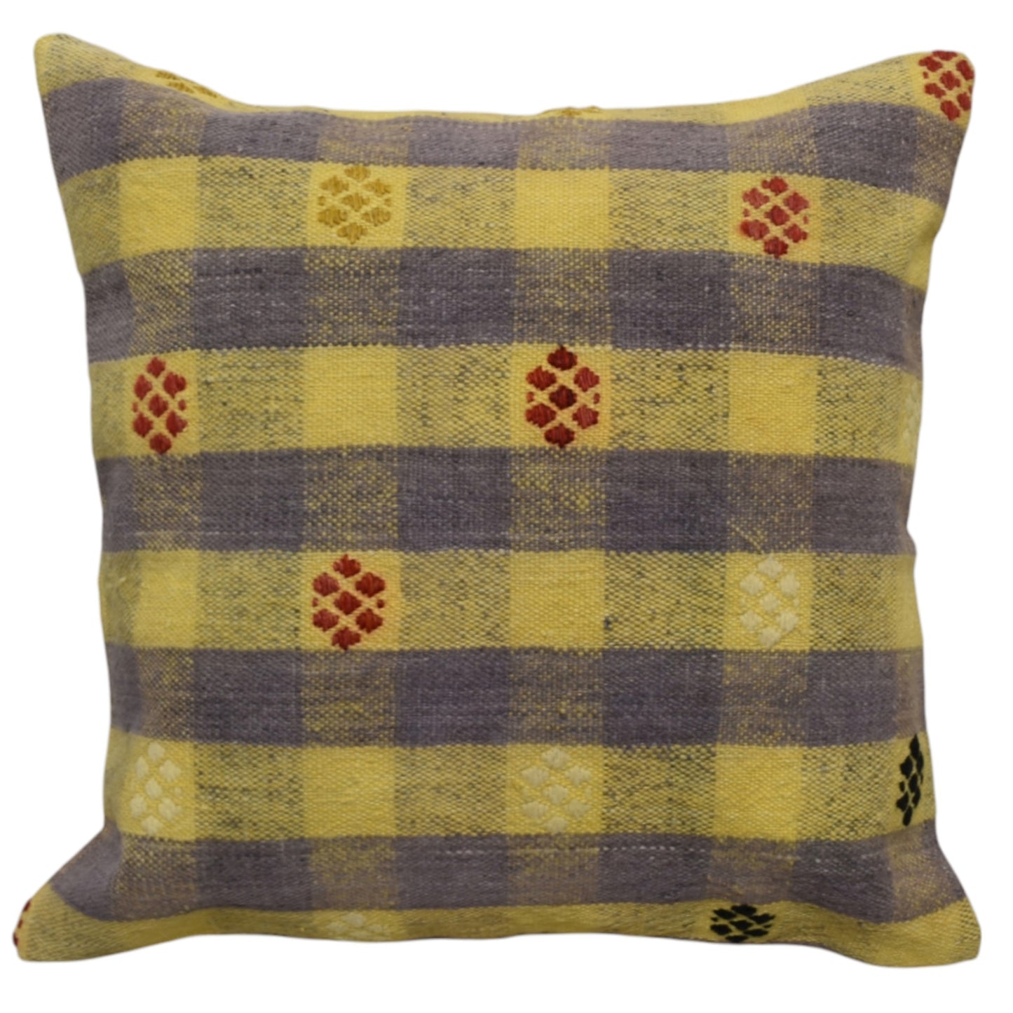 Kilim Antik El Dokuma Dekoratif Kilim Kırlent Yastık Kılıfı 1281 - Yeni - Çok Renkli