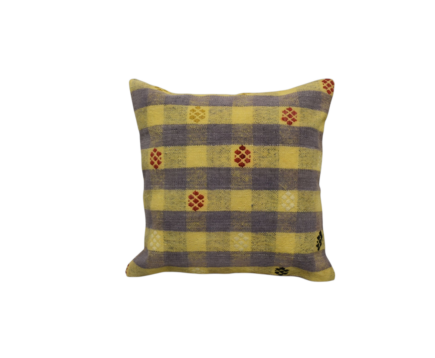 Kilim Antik El Dokuma Dekoratif Kilim Kırlent Yastık Kılıfı 1281 - Yeni - Çok Renkli