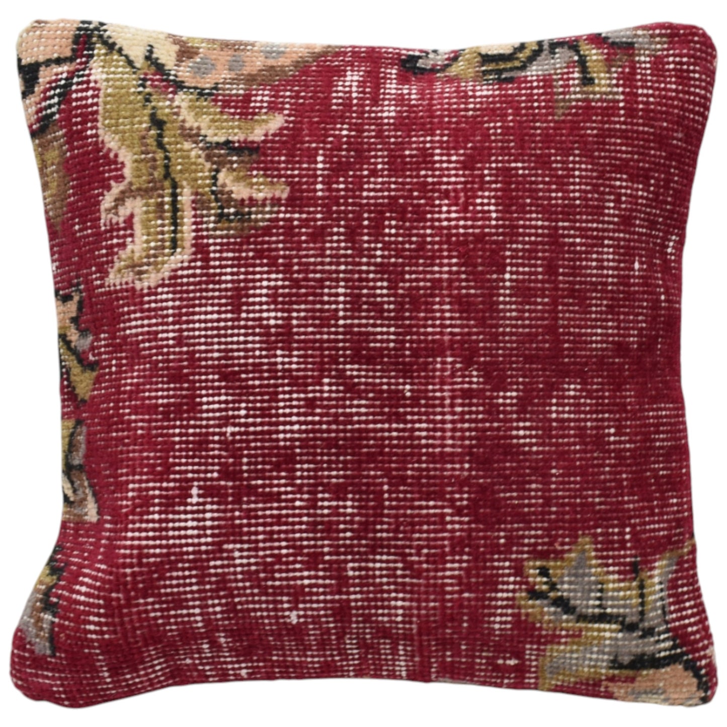 Kilim Antik El Dokuma Dekoratif Halı Kırlent Yastık Kılıfı 1282 - Vintage - Çok Renkli