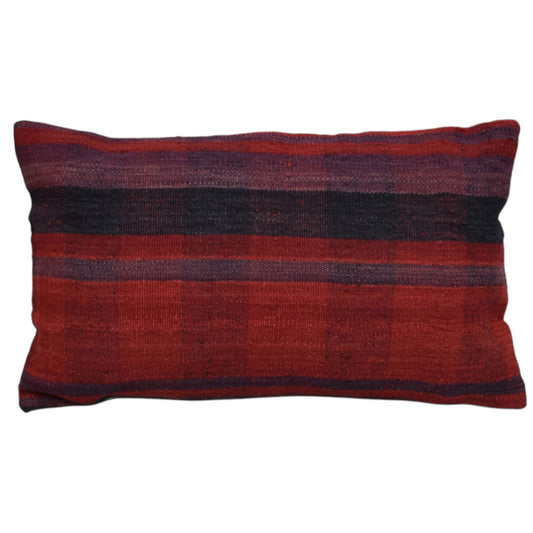 Kilim Antik El Dokuma Dekoratif Lumbar Kilim Kırlent Yastık Kılıfı 1291 - Yeni - Çok Renkli