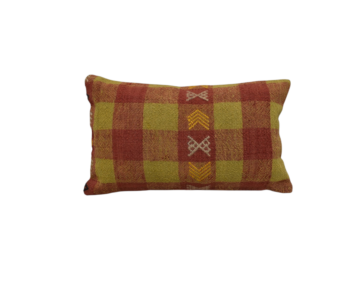 Kilim Antik El Dokuma Dekoratif Lumbar Kilim Kırlent Yastık Kılıfı 1292 - Yeni - Çok Renkli