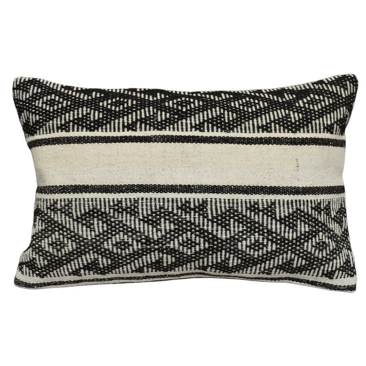 Kilim Antik El Dokuma Dekoratif Lumbar Kilim Kırlent Yastık Kılıfı 1293 - Yeni - Çok Renkli