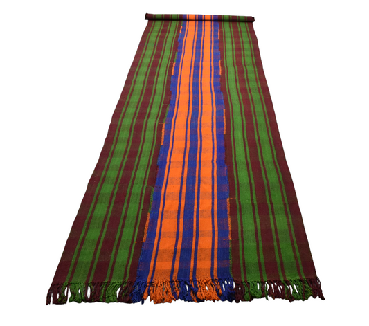 Kilim Antik El Dokuma Yün Dekorluk Perde Zara Sivas Kilimi 0129 - Antika - Çok Renkli