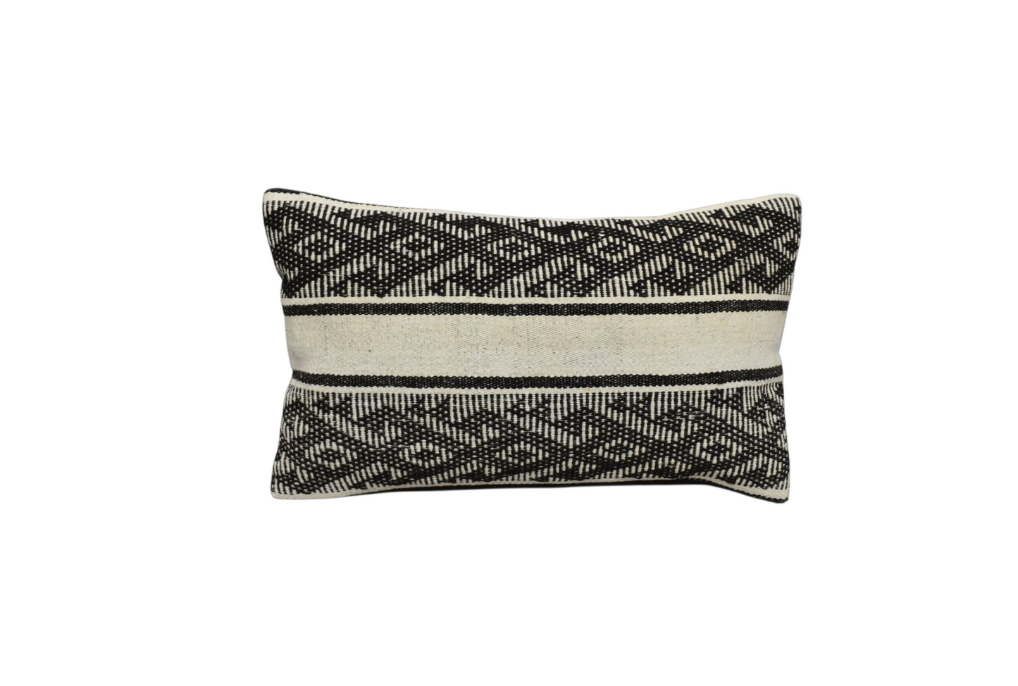 Kilim Antik El Dokuma Dekoratif Lumbar Kilim Kırlent Yastık Kılıfı 1300 - Yeni - Çok Renkli