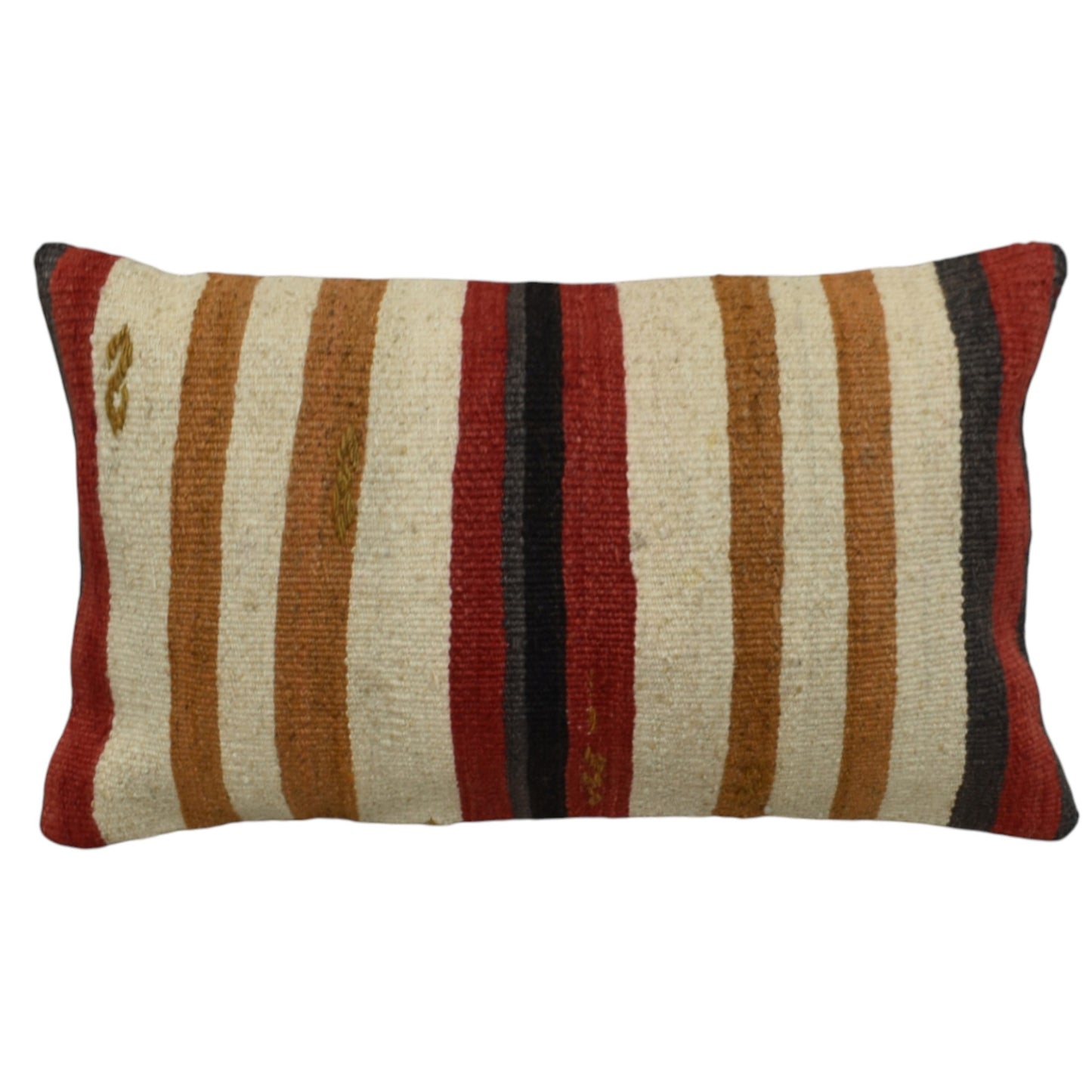 Kilim Antik El Dokuma Dekoratif Lumbar Kilim Kırlent Yastık Kılıfı 1301 - Yeni - Çok Renkli