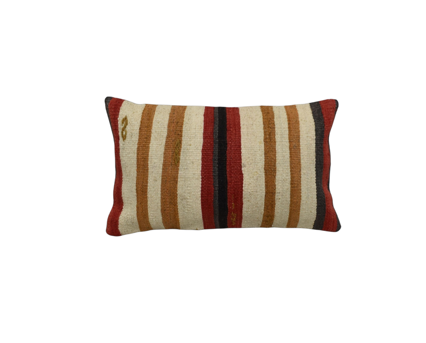 Kilim Antik El Dokuma Dekoratif Lumbar Kilim Kırlent Yastık Kılıfı 1301 - Yeni - Çok Renkli