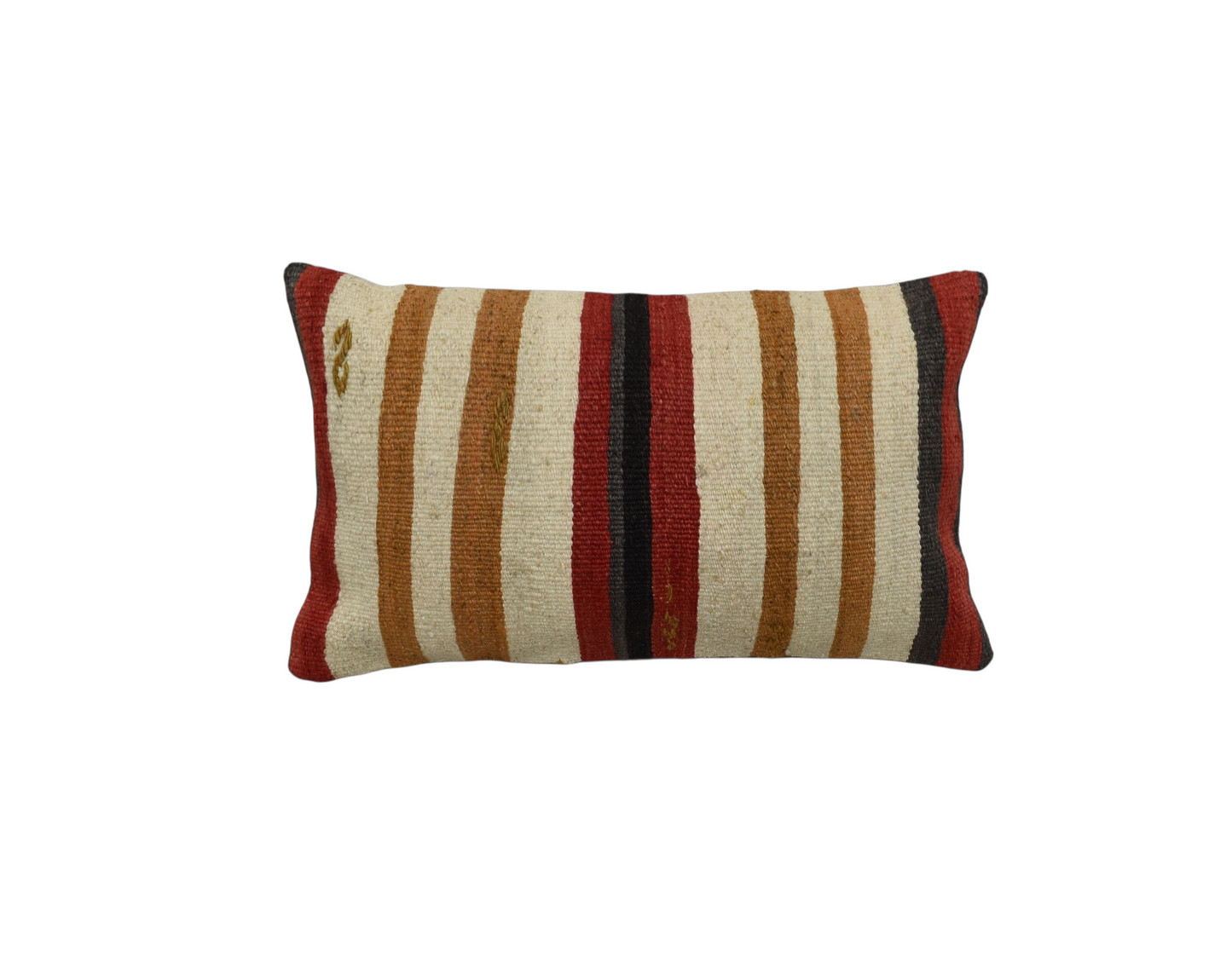 Kilim Antik El Dokuma Dekoratif Lumbar Kilim Kırlent Yastık Kılıfı 1301 - Yeni - Çok Renkli