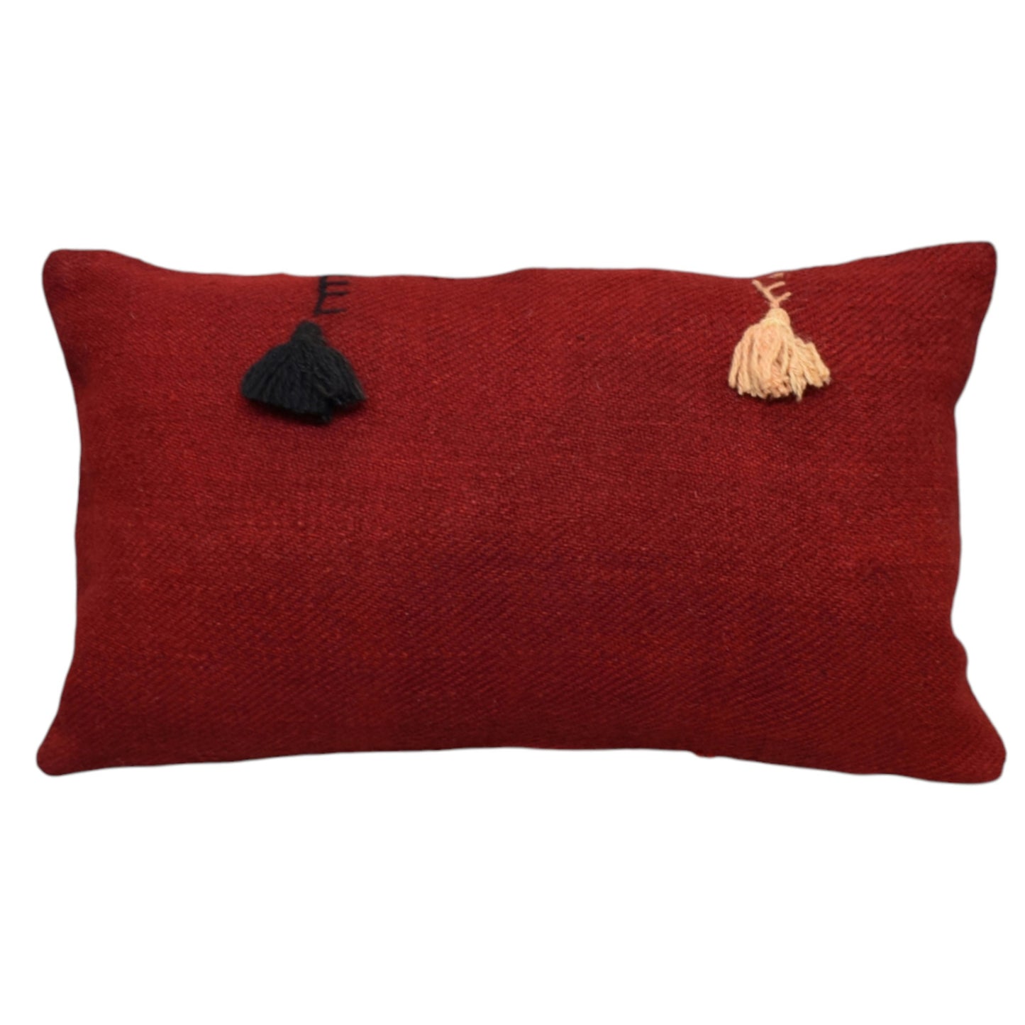 Kilim Antik El Dokuma Dekoratif Lumbar Kilim Kırlent Yastık Kılıfı 1303 - Yeni - Çok Renkli