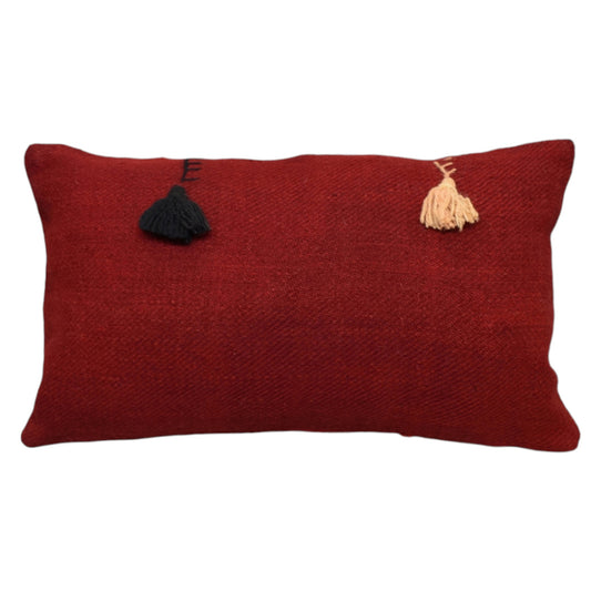 Kilim Antik El Dokuma Dekoratif Lumbar Kilim Kırlent Yastık Kılıfı 1303 - Yeni - Çok Renkli