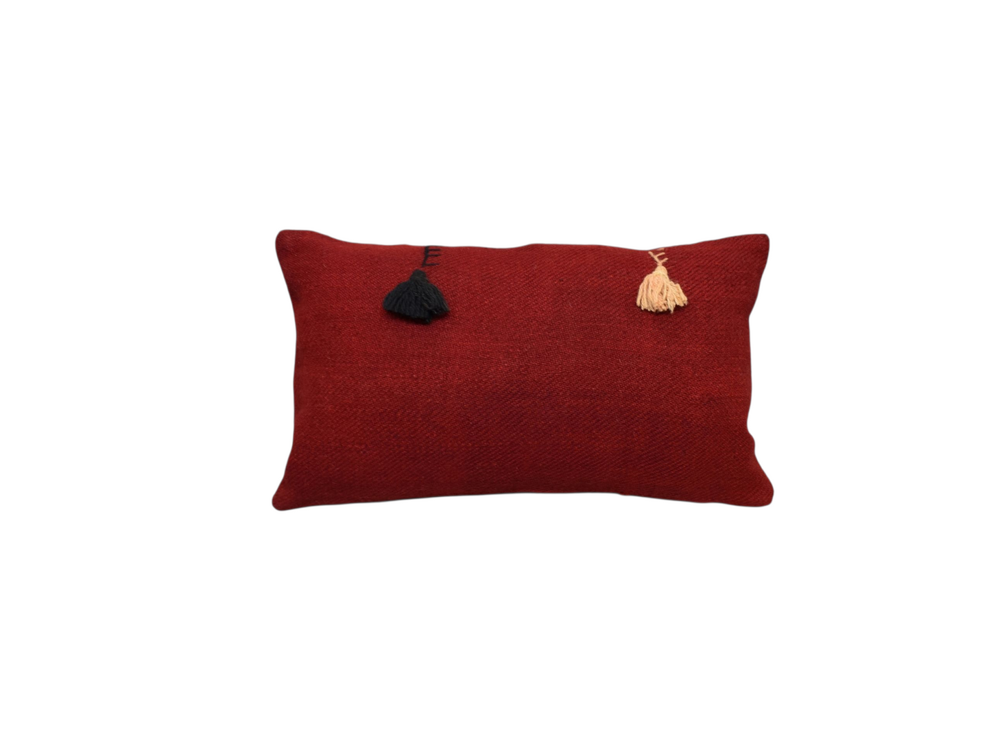 Kilim Antik El Dokuma Dekoratif Lumbar Kilim Kırlent Yastık Kılıfı 1303 - Yeni - Çok Renkli