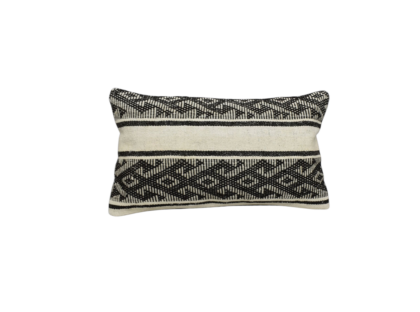 Kilim Antik El Dokuma Dekoratif Lumbar Kilim Kırlent Yastık Kılıfı 1310 - Yeni - Çok Renkli