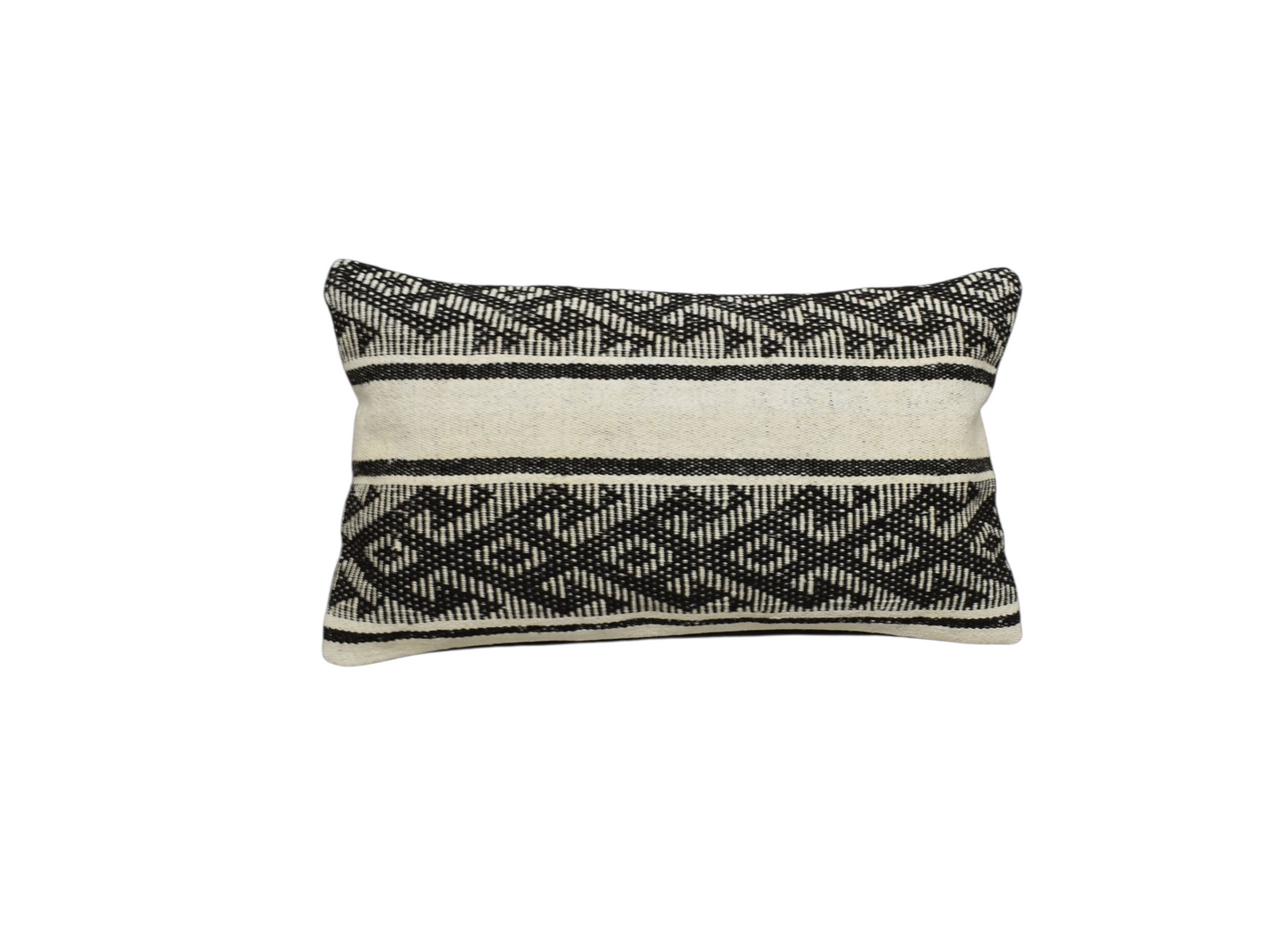 Kilim Antik El Dokuma Dekoratif Lumbar Kilim Kırlent Yastık Kılıfı 1310 - Yeni - Çok Renkli