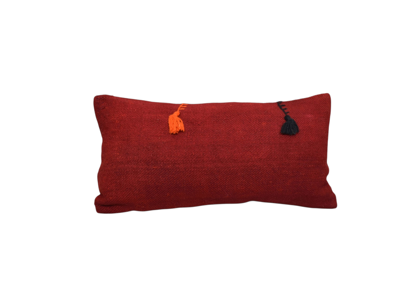 Kilim Antik El Dokuma Dekoratif Lumbar Kilim Kırlent Yastık Kılıfı 1315 - Yeni - Çok Renkli