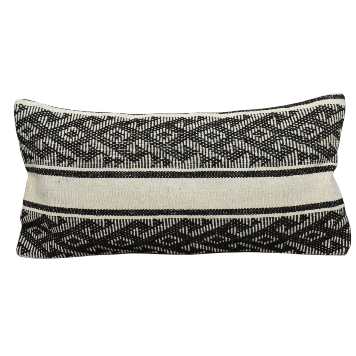 Kilim Antik El Dokuma Dekoratif Lumbar Kilim Kırlent Yastık Kılıfı 1334 - Yeni - Çok Renkli