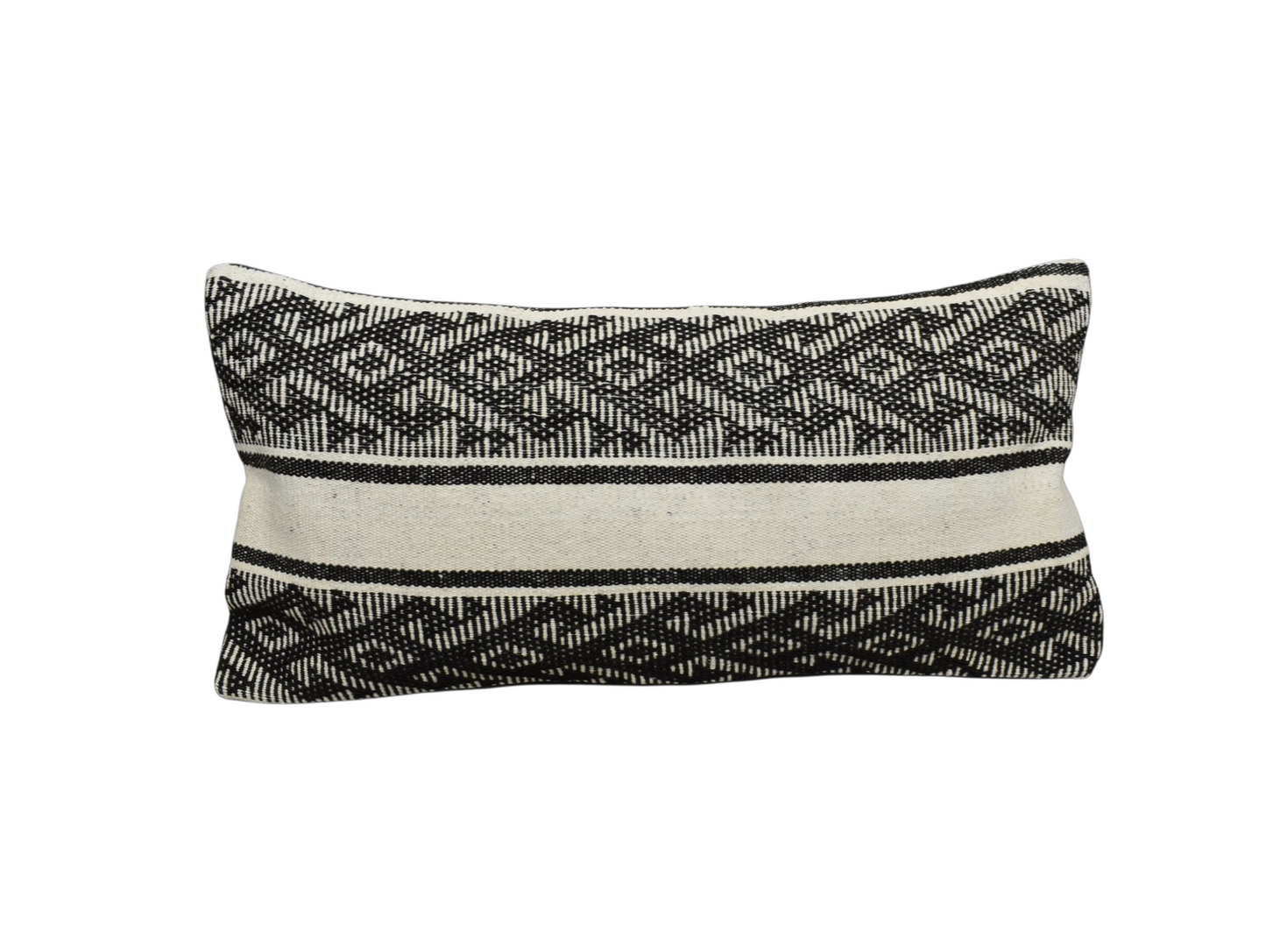 Kilim Antik El Dokuma Dekoratif Lumbar Kilim Kırlent Yastık Kılıfı 1334 - Yeni - Çok Renkli