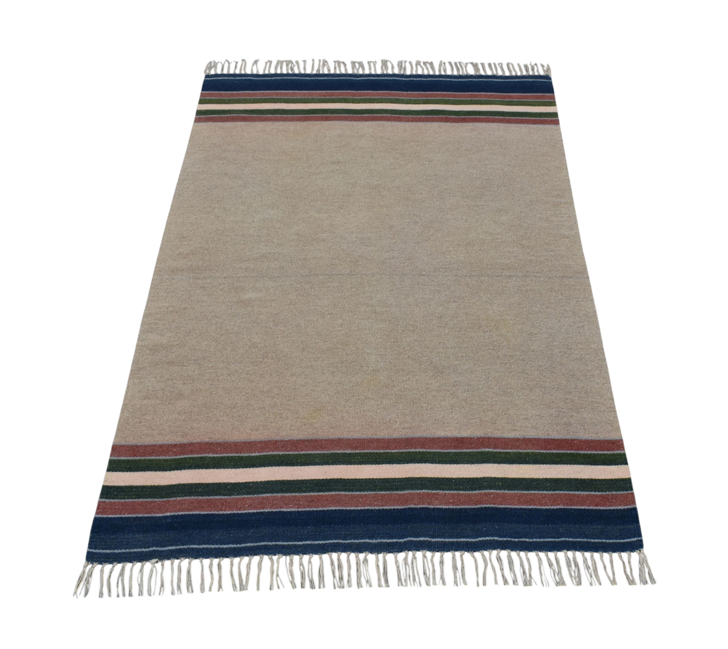 Kilim Antik El Dokuma Şaheser Yün Balıkesir Kilimi 0133 - Yeni - Çok Renkli
