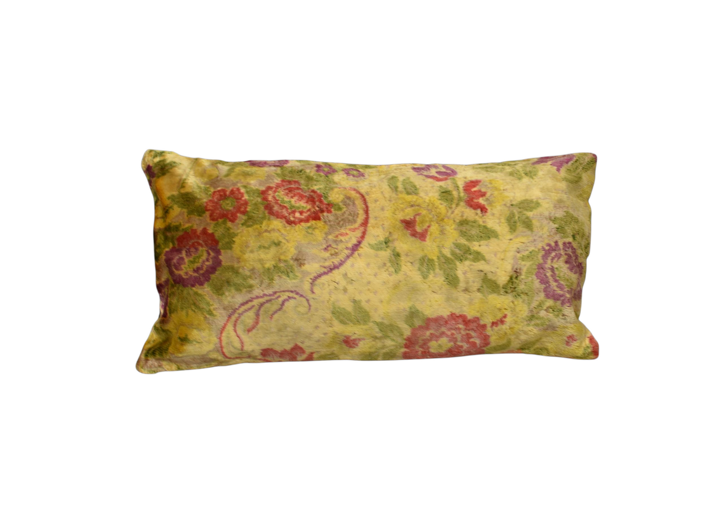 Kilim Antik Kadife Dekoratif Lumbar Kilim Kırlent Yastık Kılıfı 1349 - Yeni - Çok Renkli