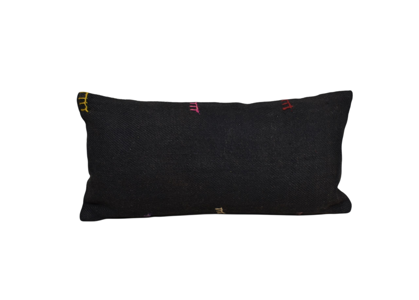 Kilim Antik El Dokuma Dekoratif Lumbar Kilim Kırlent Yastık Kılıfı 1352 - Yeni - Çok Renkli