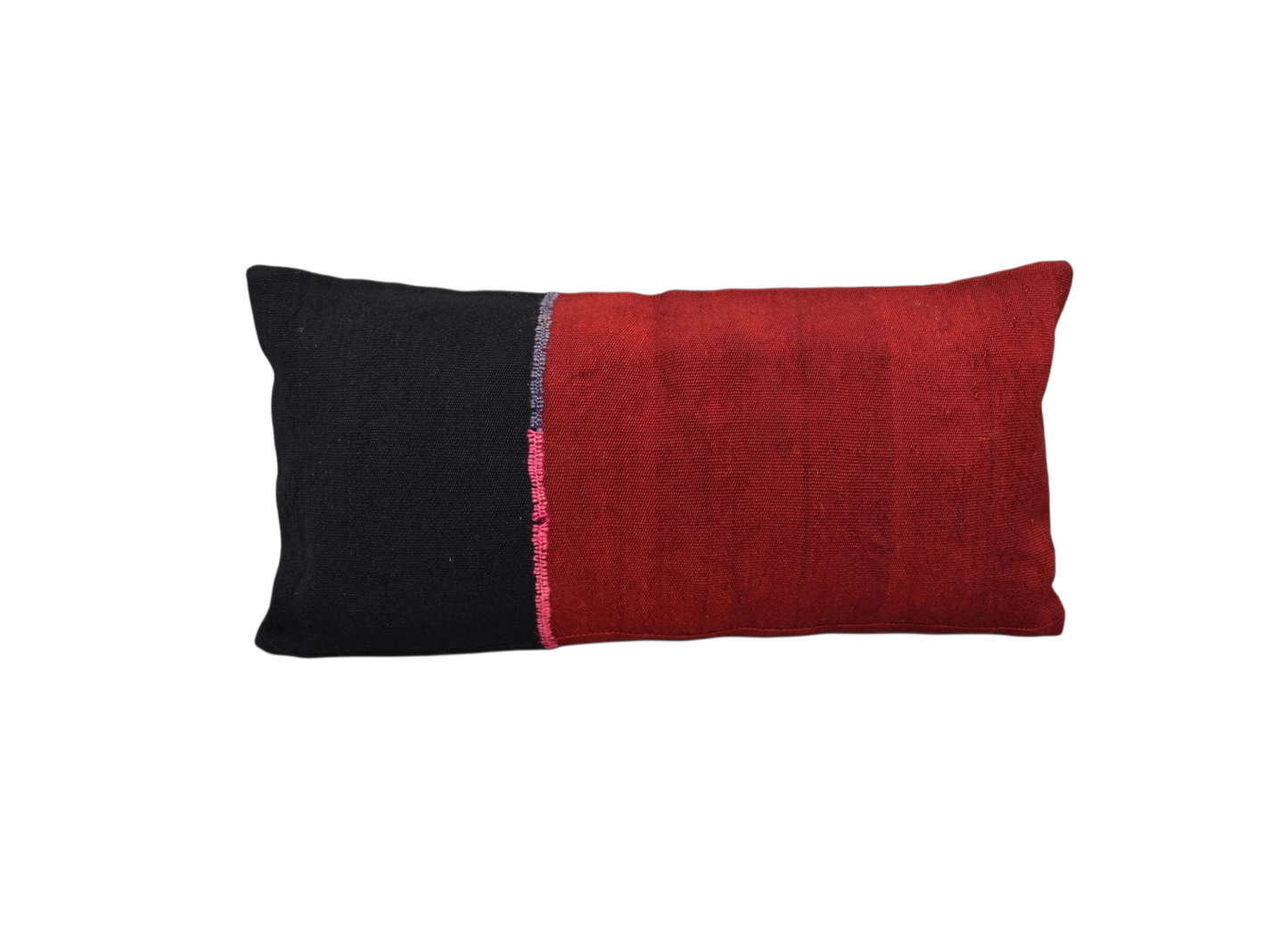 Kilim Antik El Dokuma Dekoratif Lumbar Kilim Kırlent Yastık Kılıfı 1357 - Yeni - Çok Renkli