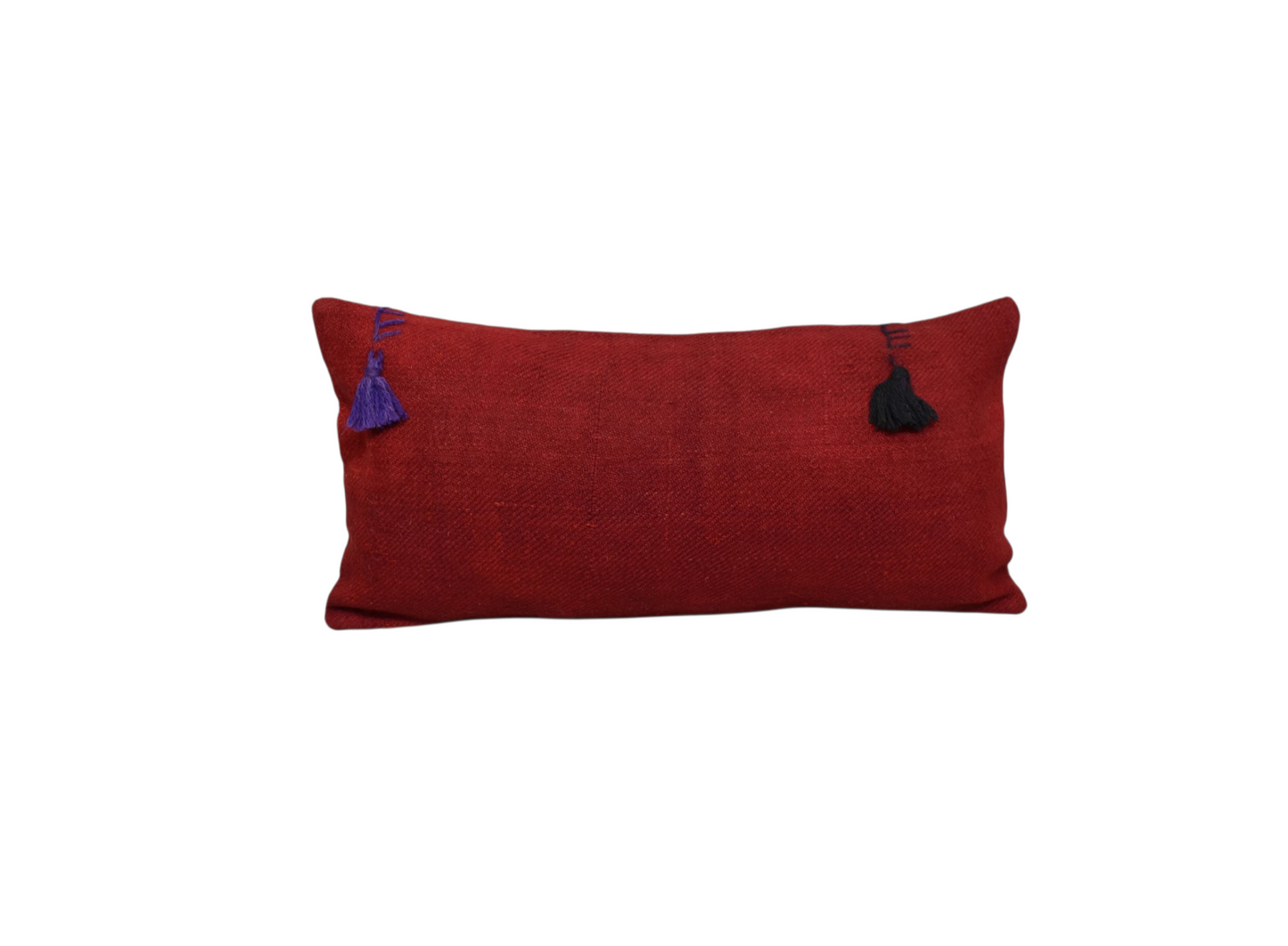 Kilim Antik El Dokuma Dekoratif Lumbar Kilim Kırlent Yastık Kılıfı 1358 - Yeni - Çok Renkli