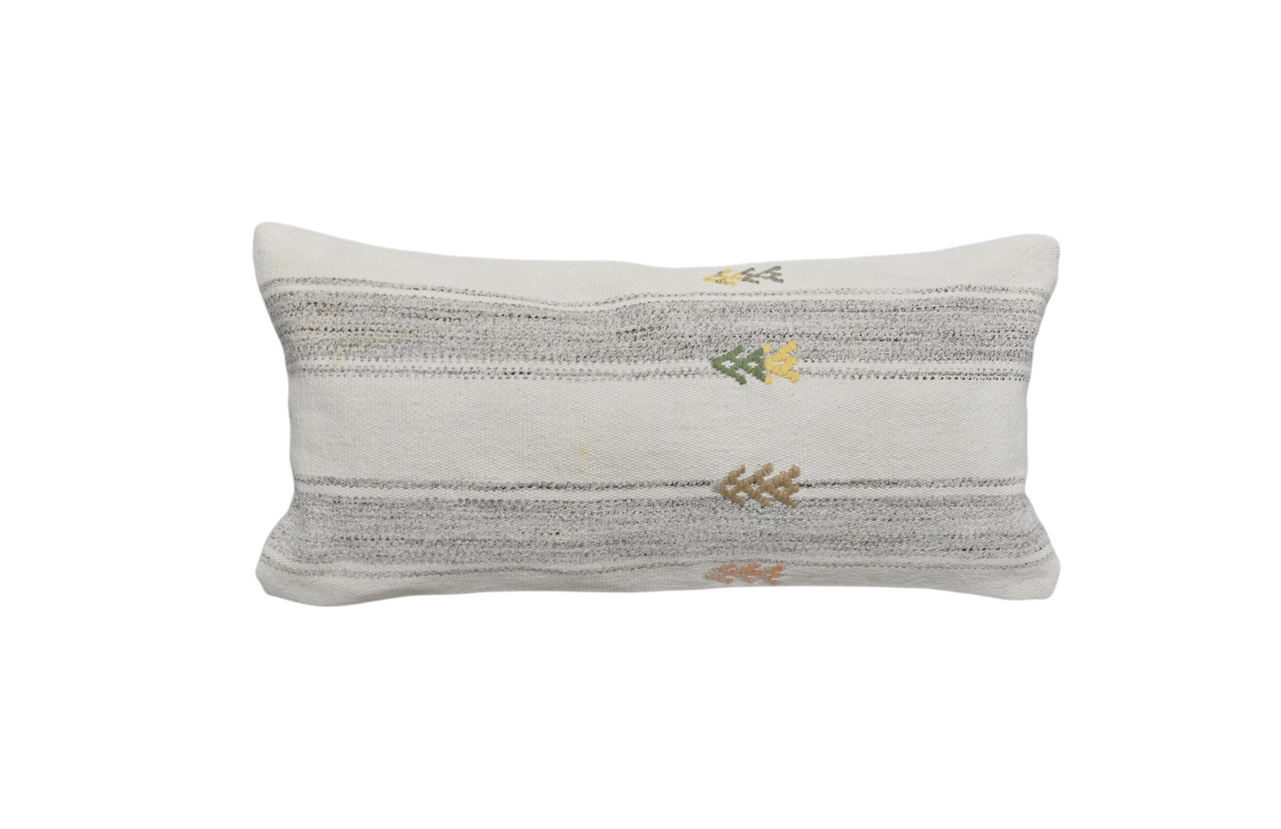 Kilim Antik El Dokuma Dekoratif Lumbar Kilim Kırlent Yastık Kılıfı 1361 - Yeni - Çok Renkli