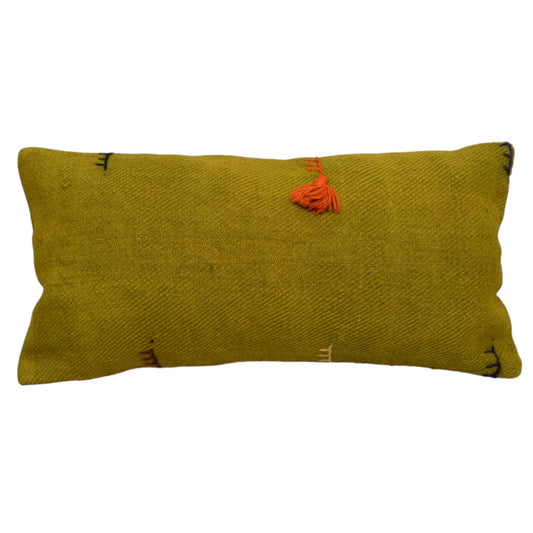 Kilim Antik El Dokuma Dekoratif Lumbar Kilim Kırlent Yastık Kılıfı 1375 - Yeni - Çok Renkli