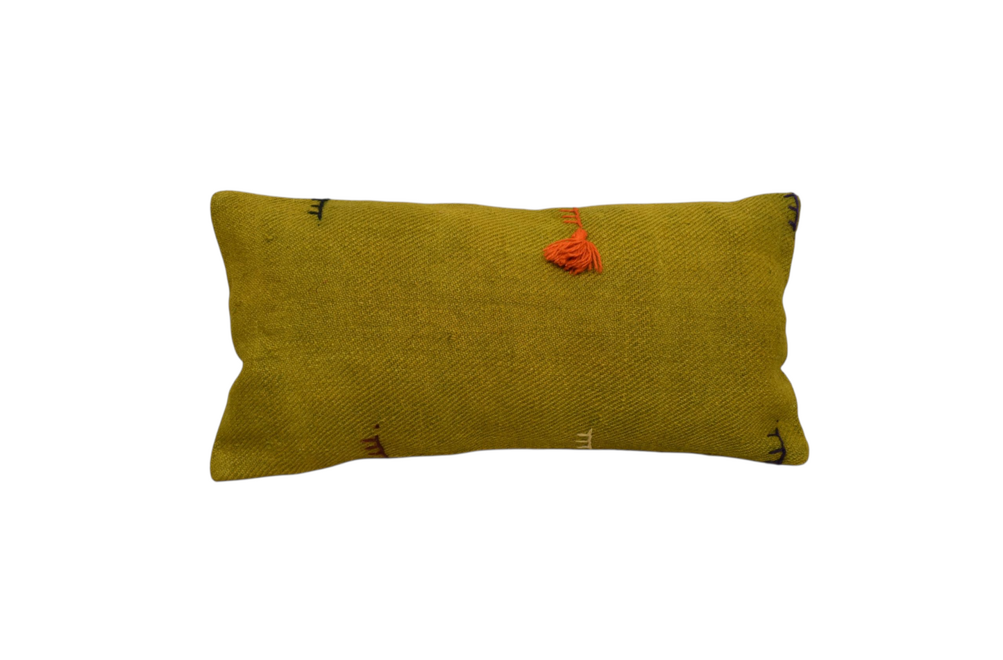 Kilim Antik El Dokuma Dekoratif Lumbar Kilim Kırlent Yastık Kılıfı 1375 - Yeni - Çok Renkli