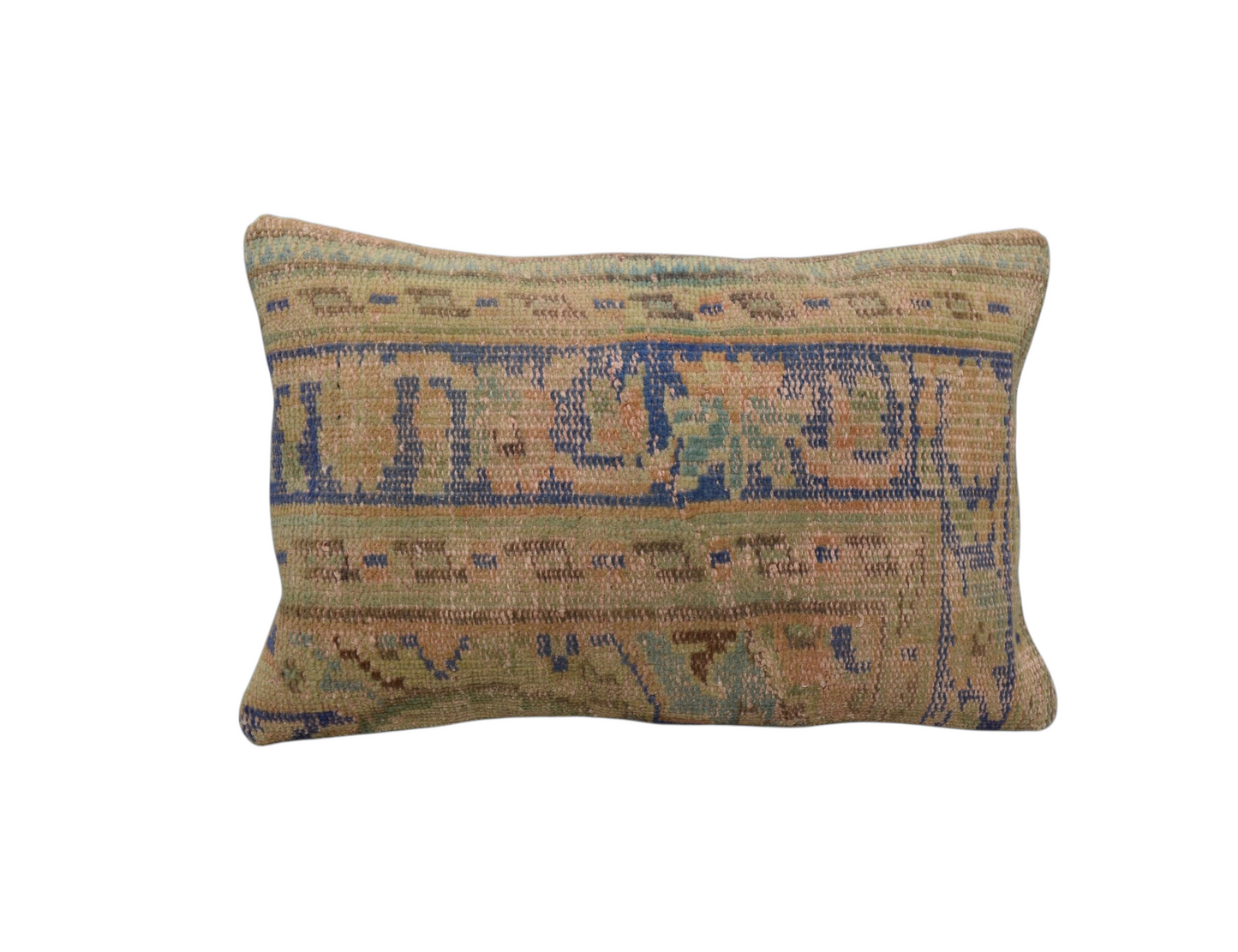 Kilim Antik El Dokuma Dekoratif Halı Kırlent Yastık Kılıfı 1383 - Vintage - Çok Renkli