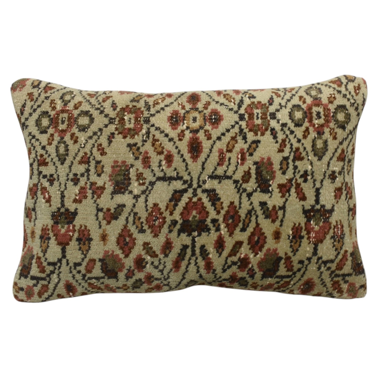 Kilim Antik El Dokuma Dekoratif Halı Kırlent Yastık Kılıfı 1388 - Vintage - Çok Renkli