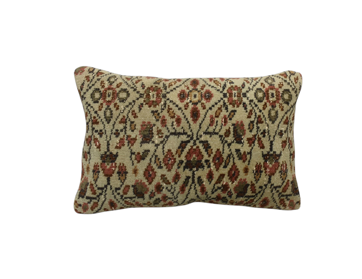 Kilim Antik El Dokuma Dekoratif Halı Kırlent Yastık Kılıfı 1388 - Vintage - Çok Renkli