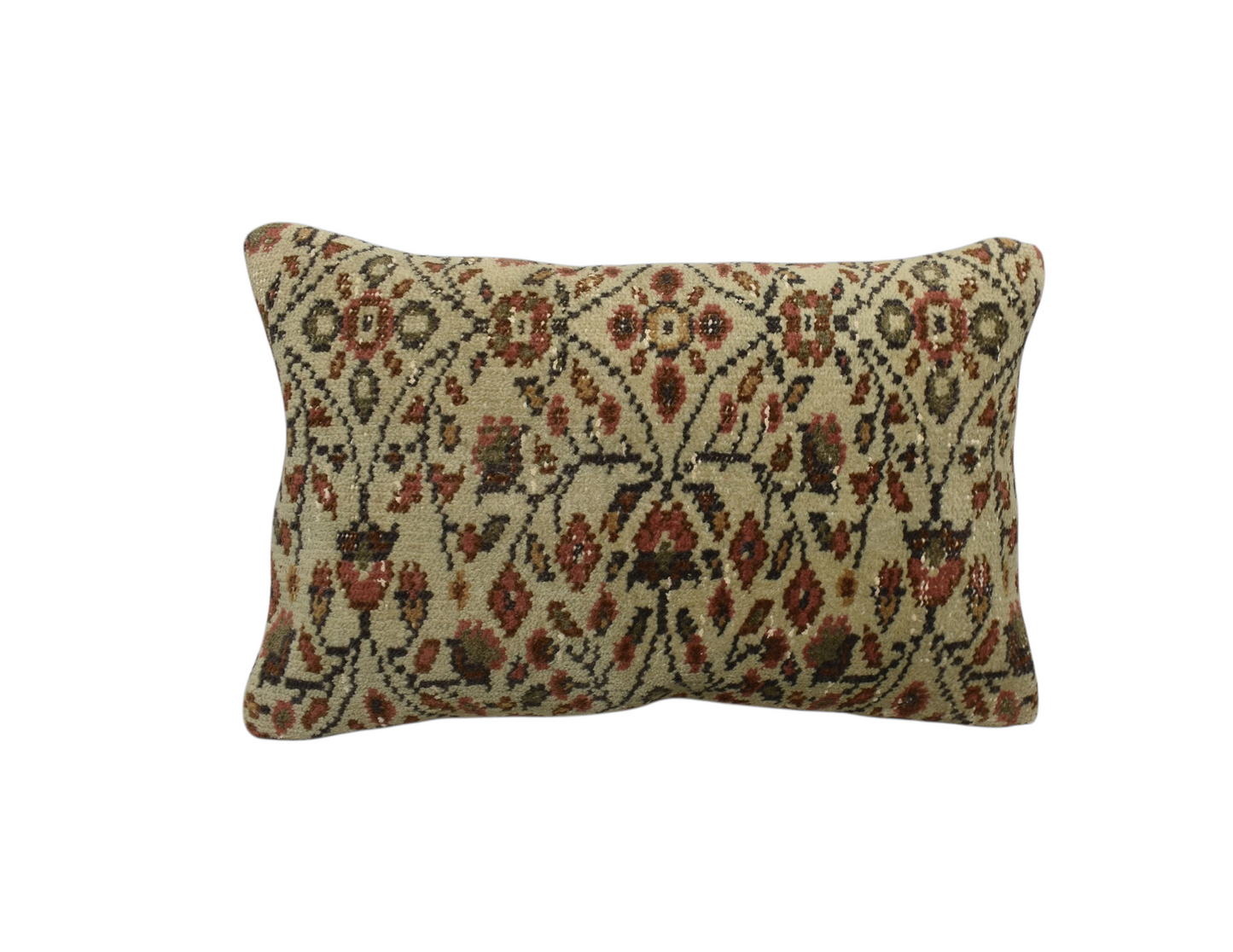 Kilim Antik El Dokuma Dekoratif Halı Kırlent Yastık Kılıfı 1388 - Vintage - Çok Renkli