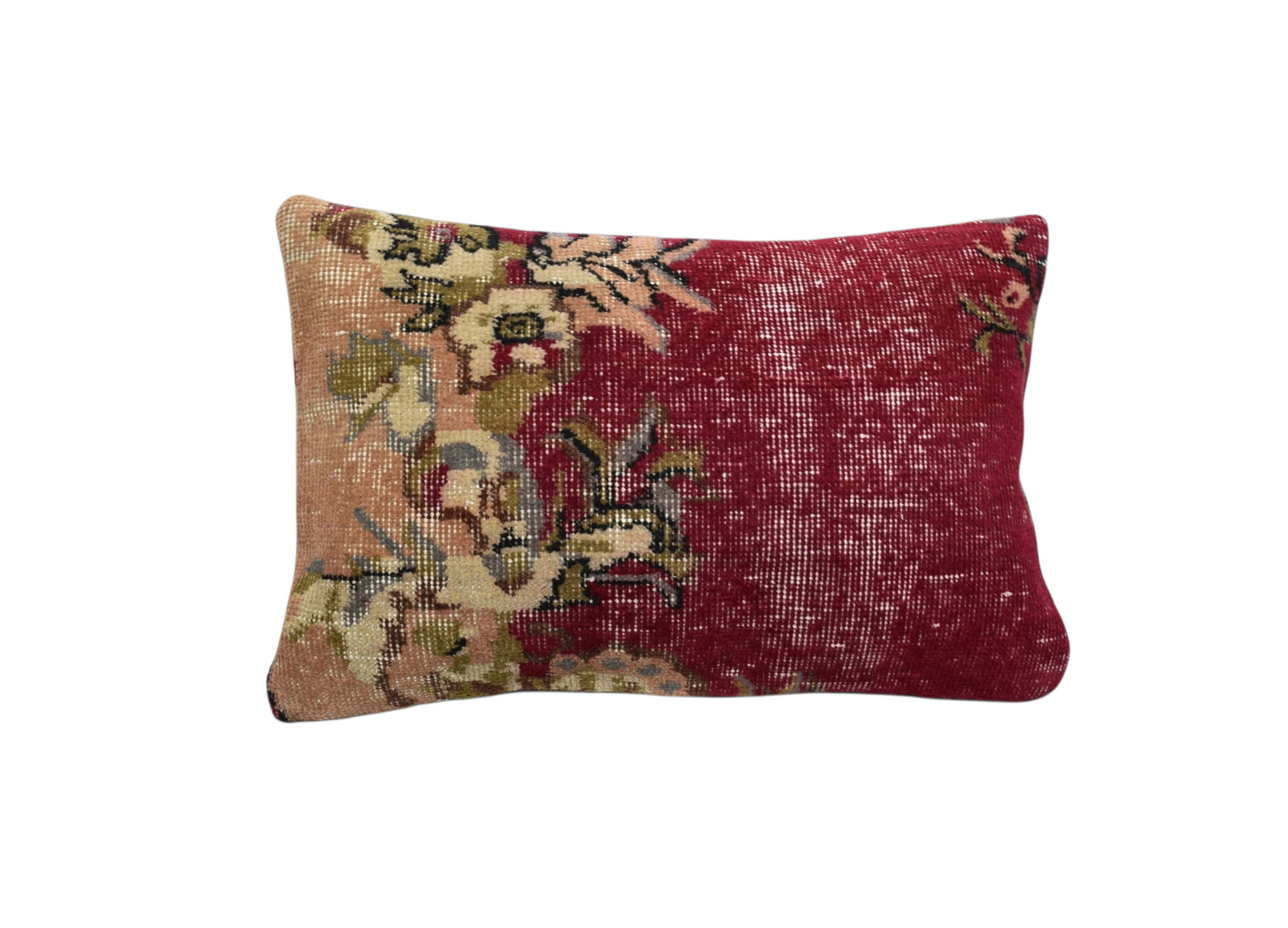 Kilim Antik El Dokuma Dekoratif Halı Kırlent Yastık Kılıfı 1390 - Vintage - Çok Renkli