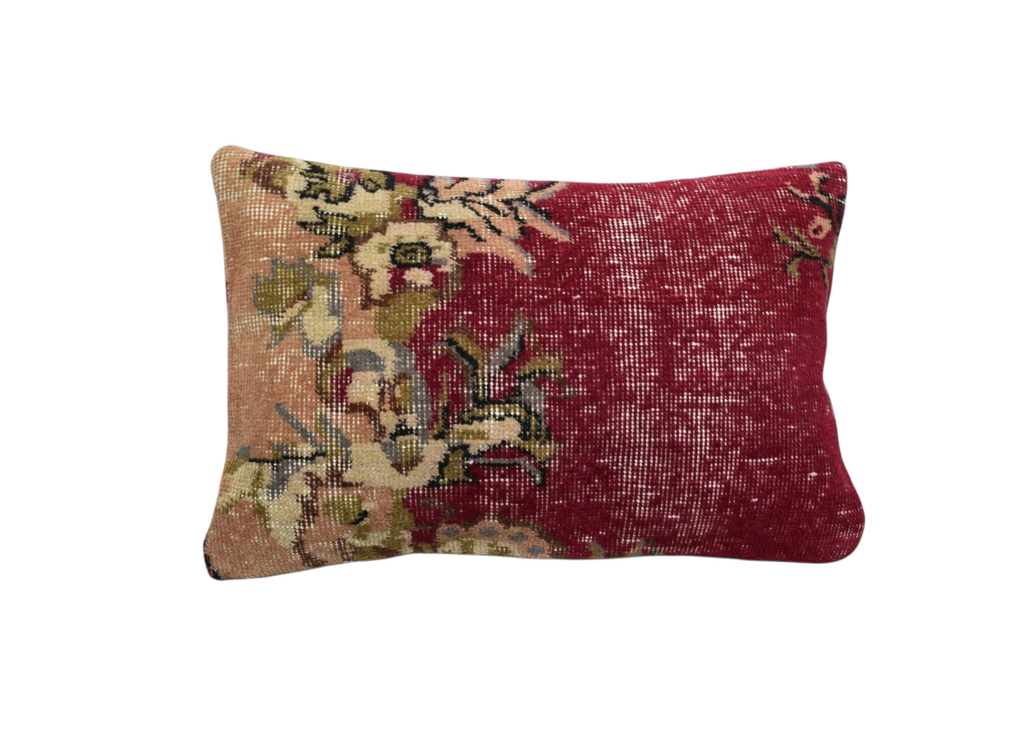Kilim Antik El Dokuma Dekoratif Halı Kırlent Yastık Kılıfı 1390 - Vintage - Çok Renkli