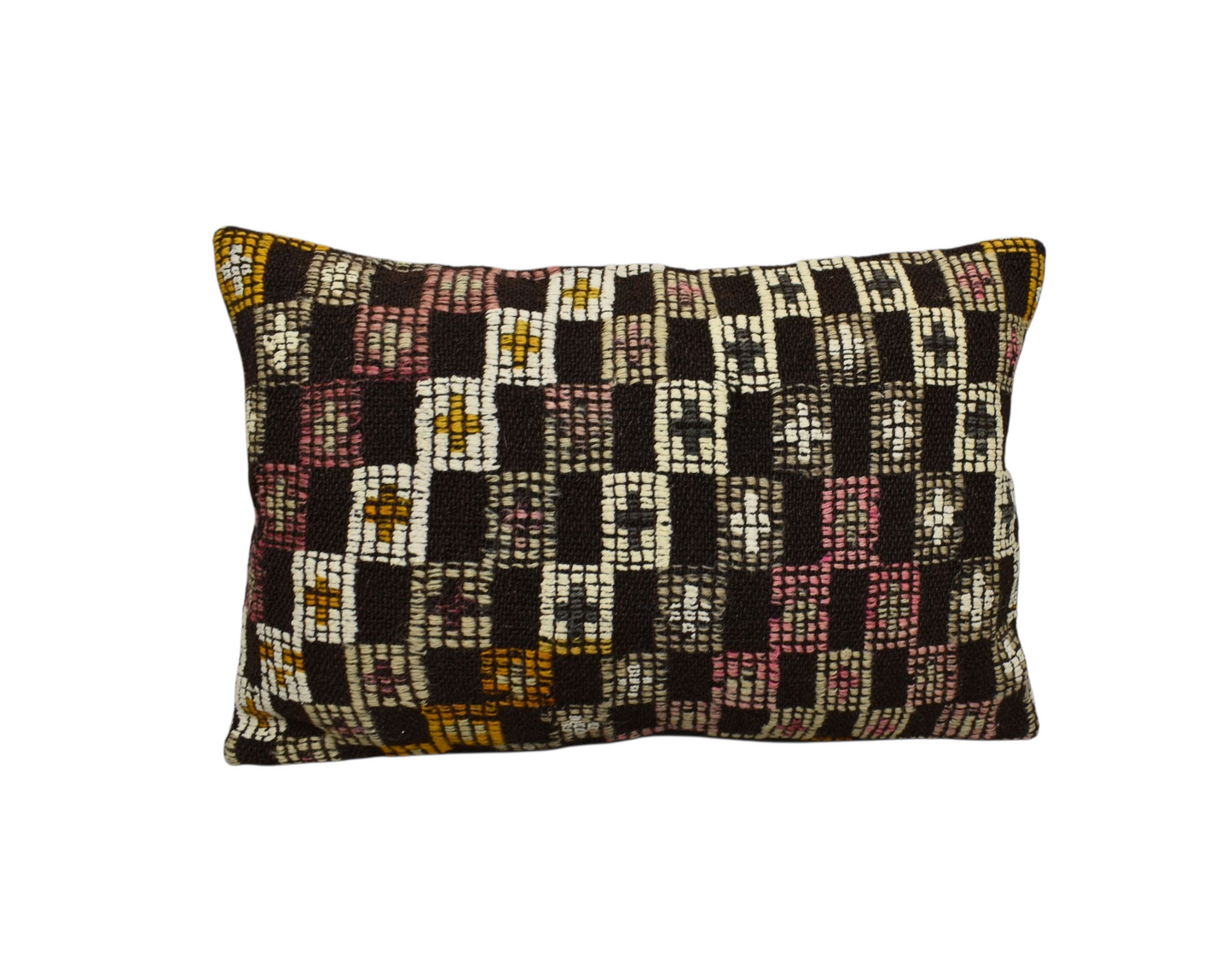 Kilim Antik El Dokuma Dekoratif Kilim Kırlent Yastık Kılıfı 1394 - Yeni - Çok Renkli