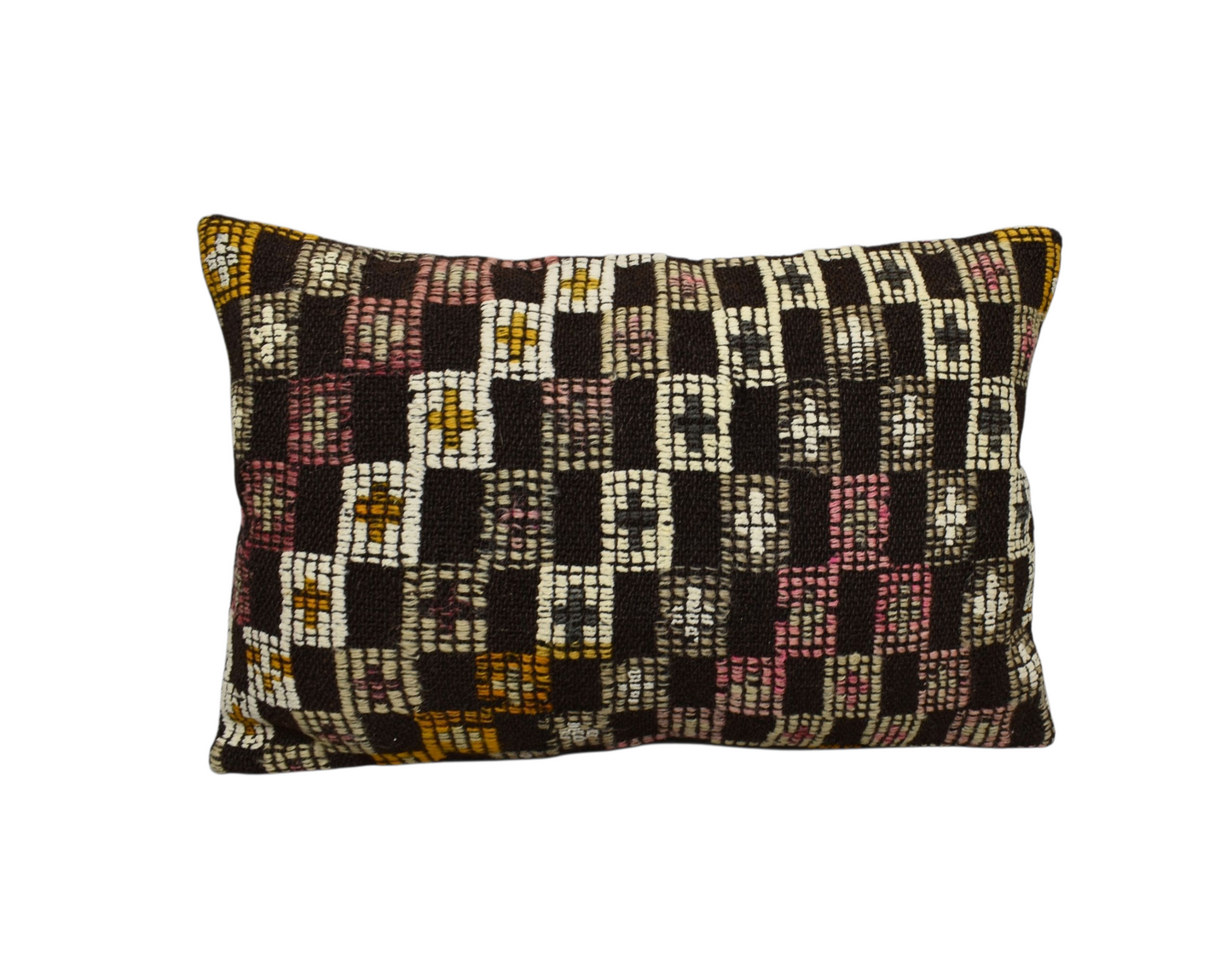 Kilim Antik El Dokuma Dekoratif Kilim Kırlent Yastık Kılıfı 1394 - Yeni - Çok Renkli