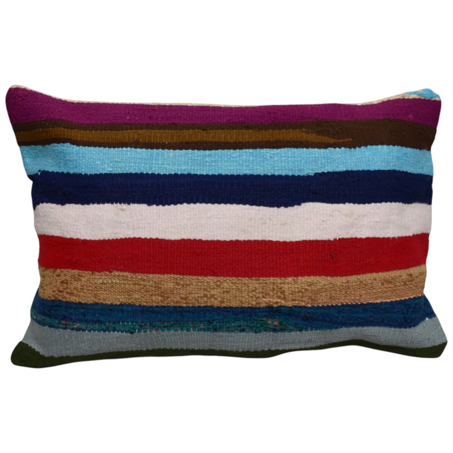 Kilim Antik El Dokuma Dekoratif Kilim Kırlent Yastık Kılıfı 1396 - Yeni - Çok Renkli