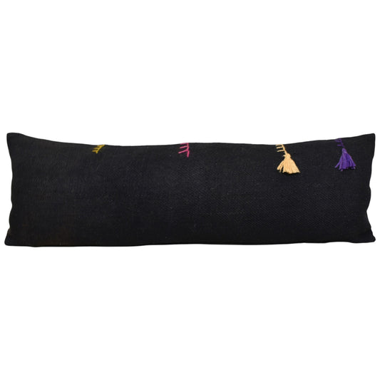 Kilim Antik El Dokuma Dekoratif Lumbar Kilim Kırlent Yastık Kılıfı 1414 - Yeni - Çok Renkli