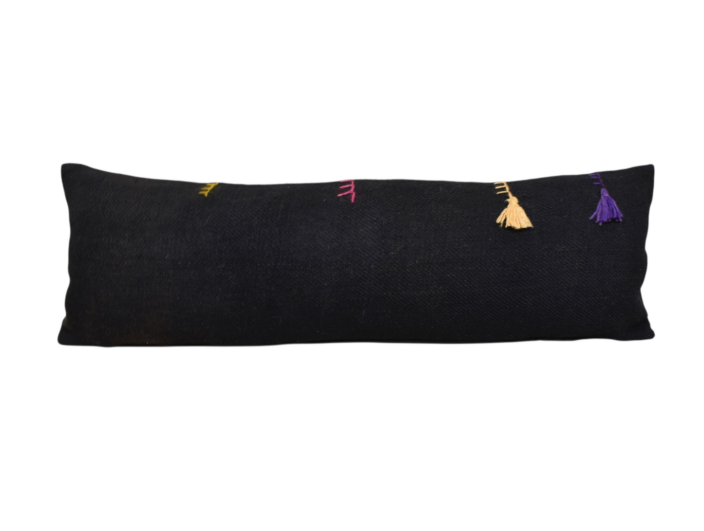 Kilim Antik El Dokuma Dekoratif Lumbar Kilim Kırlent Yastık Kılıfı 1414 - Yeni - Çok Renkli