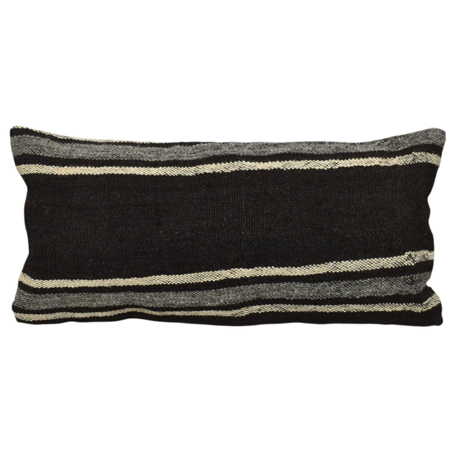 Kilim Antik El Dokuma Dekoratif Lumbar Kilim Kırlent Yastık Kılıfı 1418 - Yeni - Çok Renkli