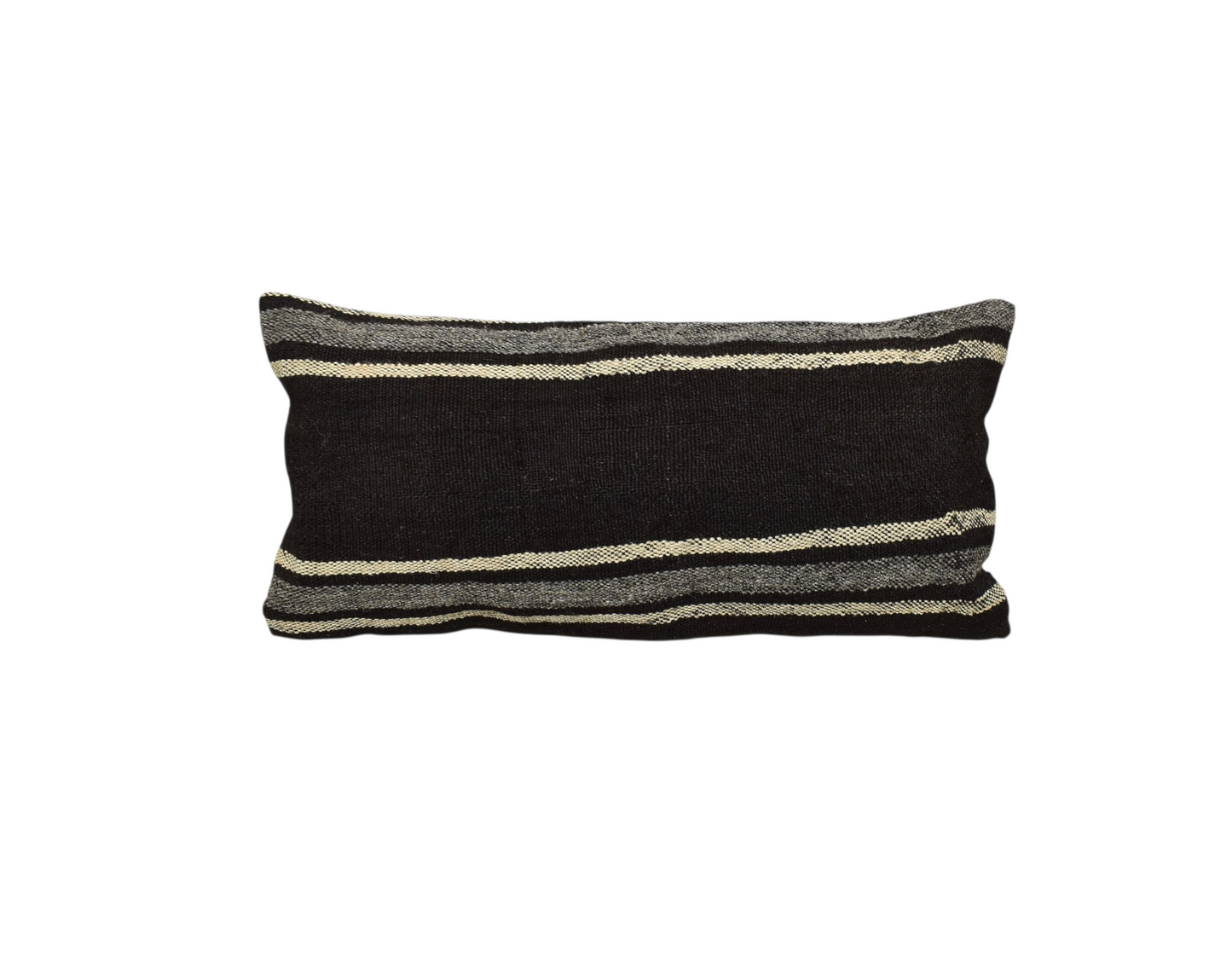 Kilim Antik El Dokuma Dekoratif Lumbar Kilim Kırlent Yastık Kılıfı 1418 - Yeni - Çok Renkli